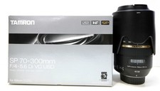 Tamron SP 70-300MM F/4-5.6 AF DI VC USD Teleobiettivo, Nikon 1 Anno Di Garanzia, używany na sprzedaż  Wysyłka do Poland