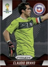 2014 Panini Prizm Copa do Mundo FIFA Brasil Claudio Bravo Chile #41 comprar usado  Enviando para Brazil