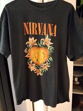 Usado, Camiseta masculina caixa em forma de coração Nirvana tamanho G preta manga curta presente Spencer comprar usado  Enviando para Brazil