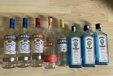 Empty spirit bottles for sale  SUNDERLAND