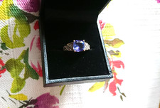 Tansanit gold ring gebraucht kaufen  Gummersbach