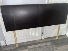 Leather style headboard for sale  NEWTON ABBOT