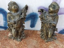 Coppia angeli bronzo usato  Catania