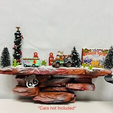 Disney Pixar Cars RADIATOR SPRINGS PRATELEIRA DE EXIBIÇÃO DE PAREDE DE NATAL - 1:55 Diorama, usado comprar usado  Enviando para Brazil