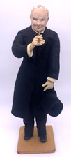 Muñeca Winston Churchill Hecha a Mano Vintage Cuerpo Suave de Arcilla segunda mano  Embacar hacia Mexico