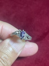 Jolie bague argent d'occasion  Rennes-
