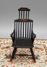 Antigo Birkemeier OOAK? Cadeira de balanço pente antiga casa de bonecas artesanal miniatura 1:12 comprar usado  Enviando para Brazil