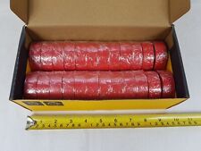 Fita isolante elétrica de PVC sem marca - Vermelha - 18mm x 10m - 15um - 24 rolos comprar usado  Enviando para Brazil