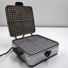 Máquina de waffle rara vintage década de 1940 modelo Sunbeam W-1 comprar usado  Enviando para Brazil