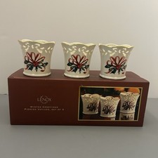 Lenox pierced votives for sale  Fort Dodge