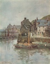 Polperro. view harbour. for sale  LONDON