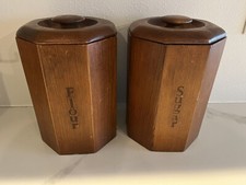 Vintage octagonal wooden for sale  Adel