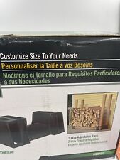 Firewood rack adjustable for sale  Morristown