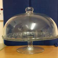 Glass cake stand for sale  BRENTFORD