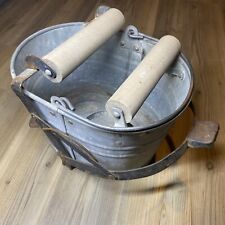 Vintage white galvanized for sale  Bells