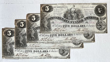 Four 1861 five for sale  Astoria