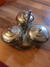 Stainless steel condiment for sale  DERBY