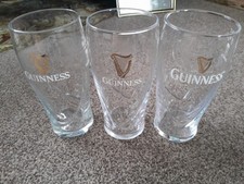 Guinness pint glasses for sale  KIDDERMINSTER