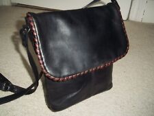 vintage leather bucket bag black for sale  UK