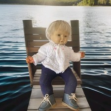 Alte puppe babypuppe gebraucht kaufen  Weeze