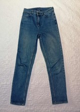 Jean bleu coton d'occasion  Bourg-de-Thizy