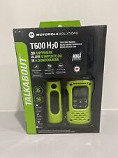 Rádios MOTOROLA Talk About 35 milhas alcance 56 KM verde T600 H2O pacote com 2 comprar usado  Enviando para Brazil