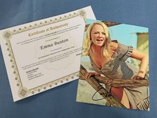 Emma Bunton - ótima foto assinada à mão com certificado de autenticidade comprar usado  Enviando para Brazil