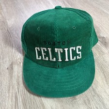 Boné de veludo verde arco NBA vintage Starter Boston Celtics Snapback Hat comprar usado  Enviando para Brazil
