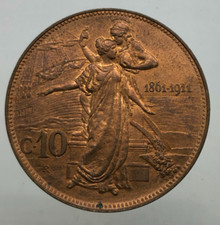 Centesimi cinquantenario 1911 usato  Barletta