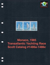 Veleiros de corrida 1/3 de desconto $5.25 Scott Value - 1985 MONACO Yacht CV MNH NH UMM, usado comprar usado  Enviando para Brazil