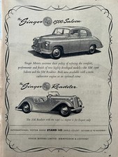 Singer motors roadster for sale  DUNFERMLINE