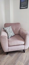 Dfs armchair dusky for sale  LUTTERWORTH