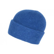 Bonnet angora bleu d'occasion  Le Grand-Lucé