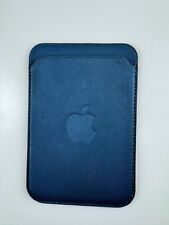 Capa carteira original Apple iPhone Magsafe tecido fino com azul Find My Pacific comprar usado  Enviando para Brazil