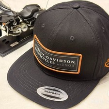 Boné de beisebol Harley-Davidson 9fifty bordado corrida masculino aba plana chapéu preto comprar usado  Enviando para Brazil