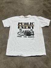 Camisa Vintage Public Enemy Fight The Power 1989 comprar usado  Enviando para Brazil