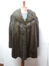 Pelliccia marmotta vintage usato  Roma