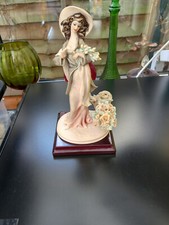 Vintage capodimonte figurine for sale  IPSWICH