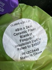 Ceramic fiber blanket for sale  Syracuse