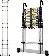 Telescopic aluminium ladder for sale  KNUTSFORD
