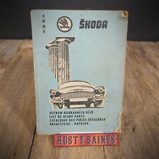 Vintage skoda octavia for sale  SHEFFIELD