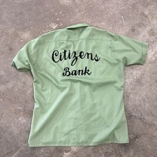 Camisa de boliche vintage década de 1960 gola alta ponto corrente comprar usado  Enviando para Brazil