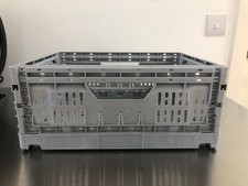 Folding crates grey for sale  EDINBURGH