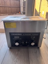Creworks ultrasonic cleaner for sale  CHESTER