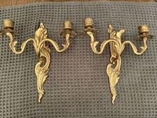 Pair brass ornate for sale  Winchester