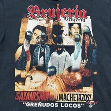 Camiseta Brujeria Vintage Rock & Death Presente Para Fã Unissex P a 5XL ZL867, usado comprar usado  Enviando para Brazil