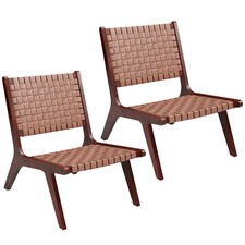 Set woven leather for sale  Fontana