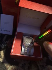 Cartier silver moissanite for sale  Haverhill