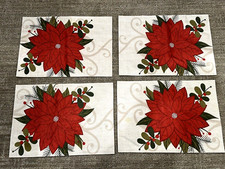 Red poinsettia christmas for sale  Jasper