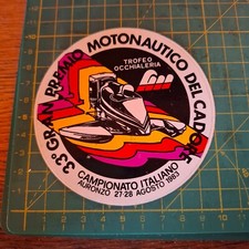 Adesivo vintage sticker usato  Oliveto Lario